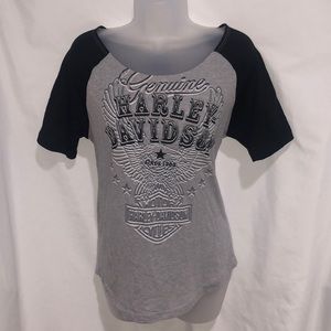Harley Davidson Softball Style Tee